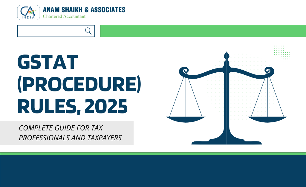 GSTAT (Procedure) Rules, 2025
